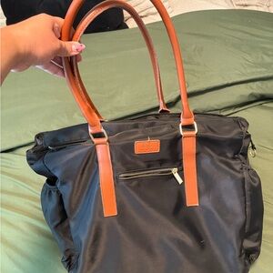 Black and Tan Women's Tote Bag